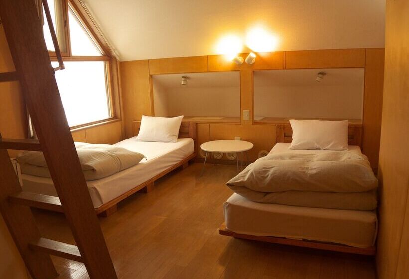 غرفة قياسية رباعية حمام مشترك, Kussharo Genya Youth Guesthouse