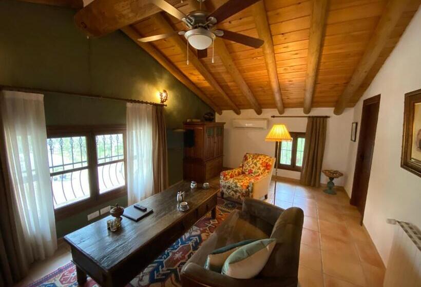 キングサイズベッドのデラックスルーム, Valle Del Arroyo Casas Rurales  Bed & Breakfast