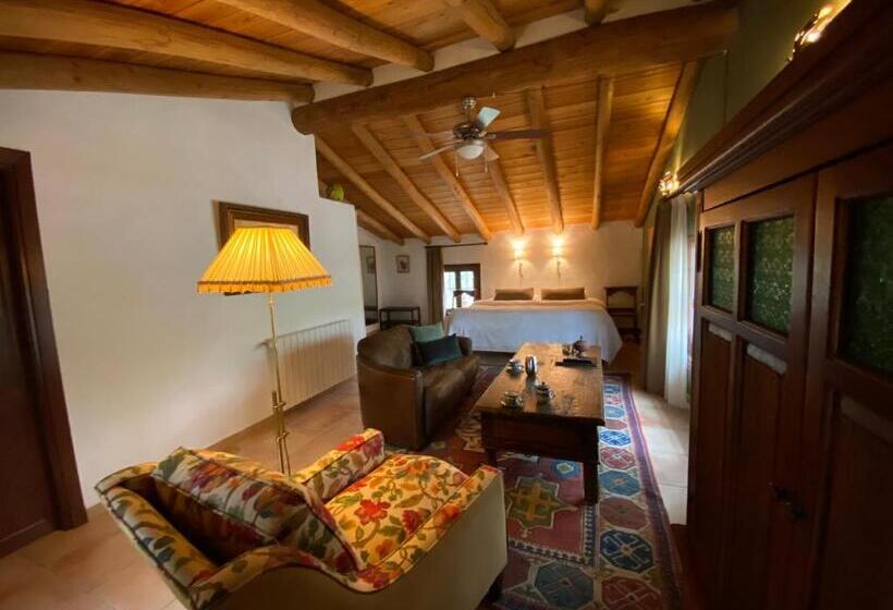 غرفة ديلوكس سرير كينج, Valle Del Arroyo Casas Rurales  Bed & Breakfast