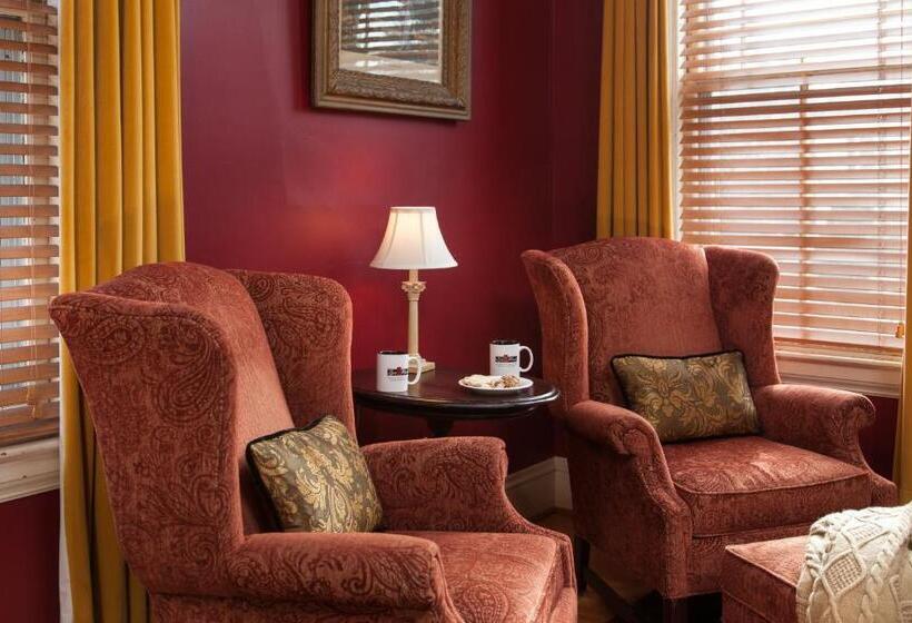 غرفة ديلوكس سرير كينج, Lang House On Main Street Bed & Breakfast