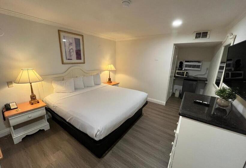 Стандартный Номер Кровать Кинг, American Inn   Grover Beach   Pismo Beach