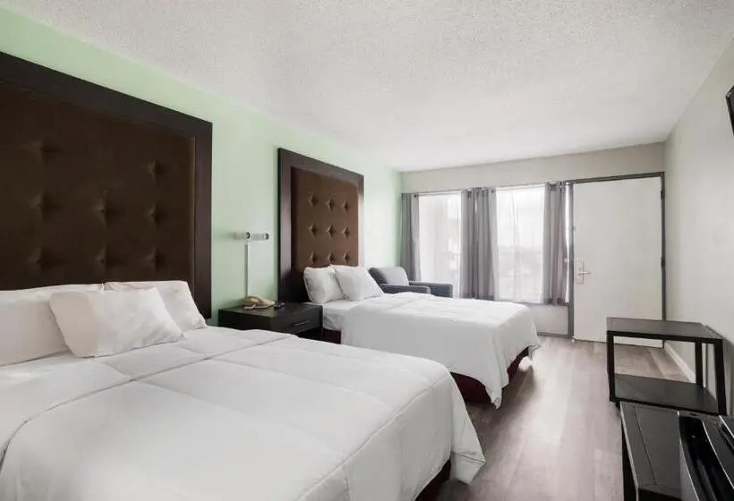 Standard-huone 2 Parivuodetta, Americas Best Value Inn And Suites Blytheville