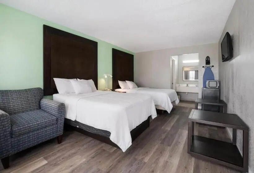 Standard-huone 2 Parivuodetta, Americas Best Value Inn And Suites Blytheville