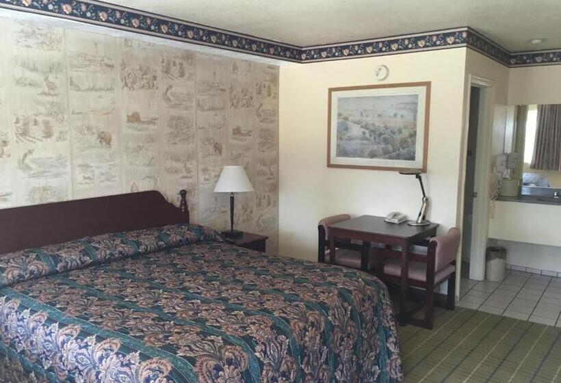חדר סטנדרט עם מיטת קינג, Budget Inn Of Lodi