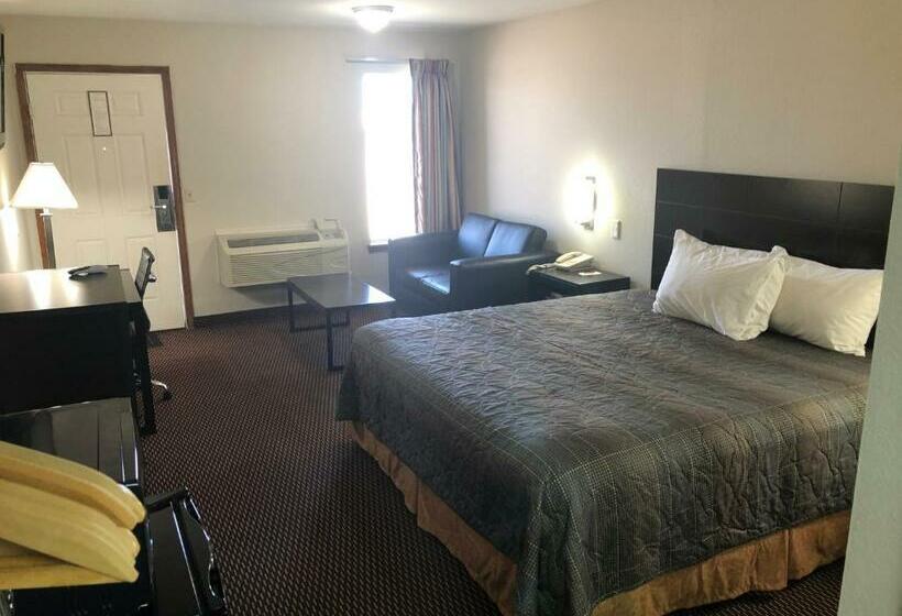 带大床的标准间, Friona Inn