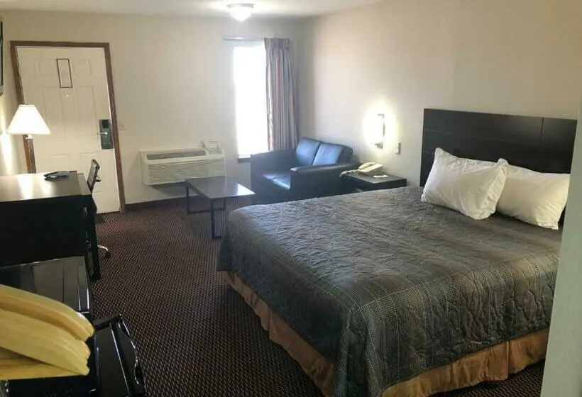 キングサイズベッドのスタンダードルーム, Friona Inn