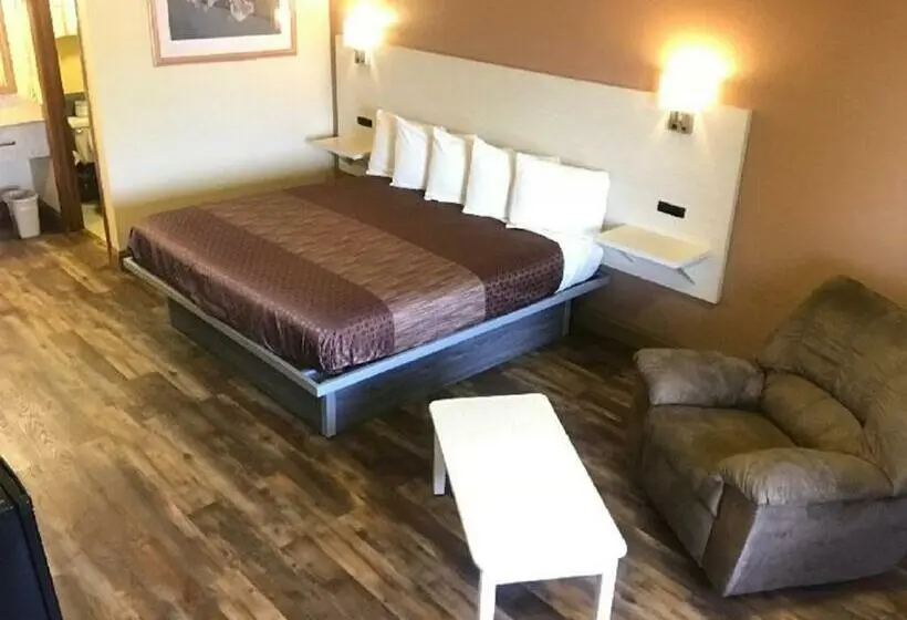 キングサイズベッドのスタンダードルーム, River Valley Motor Inn