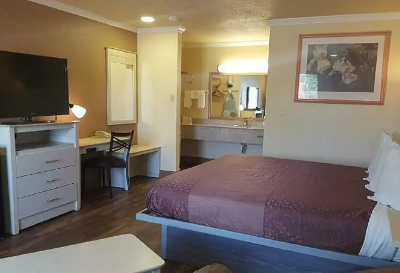 キングサイズベッドのスタンダードルーム, River Valley Motor Inn