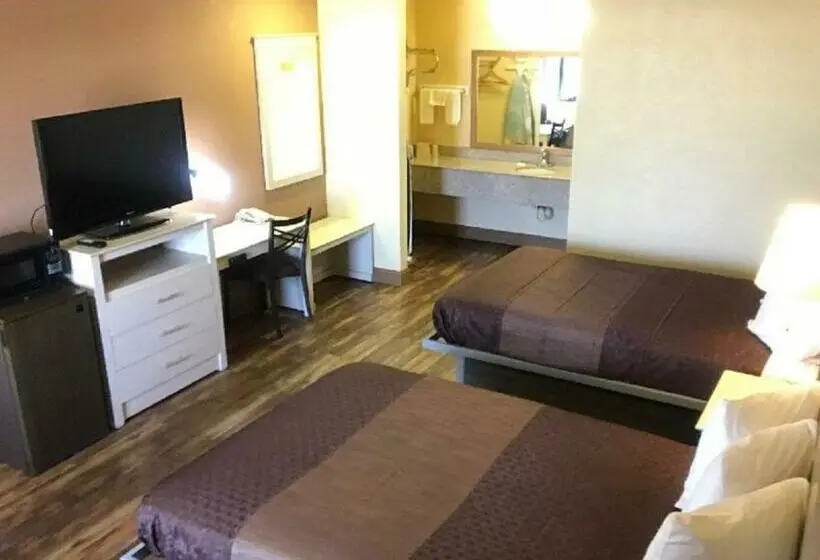 2ダブルベッドのスタンダードルーム, River Valley Motor Inn