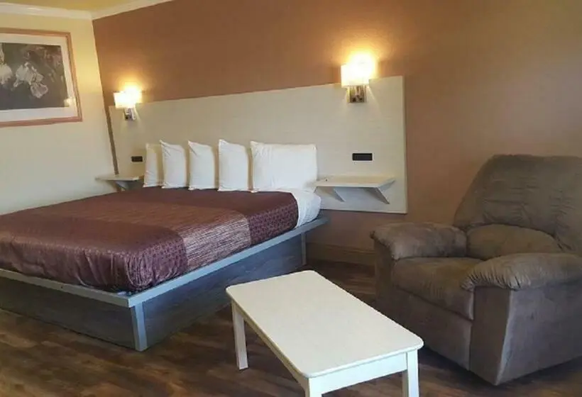 キングサイズベッドのスタンダードルーム, River Valley Motor Inn