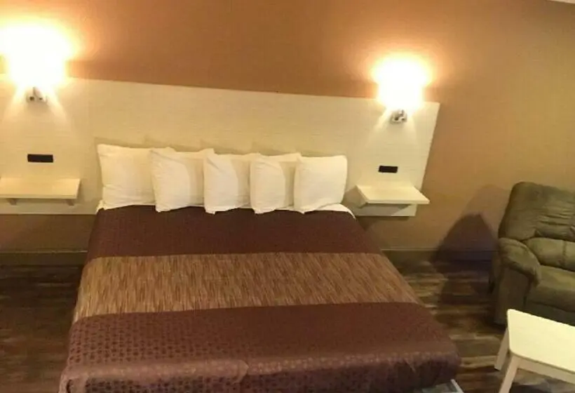 キングサイズベッドのスタンダードルーム, River Valley Motor Inn