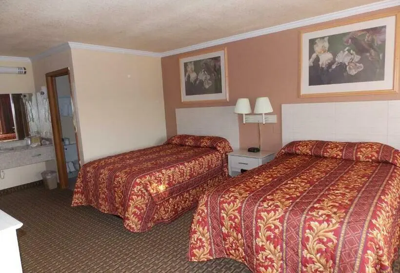 2ダブルベッドのスタンダードルーム, River Valley Motor Inn