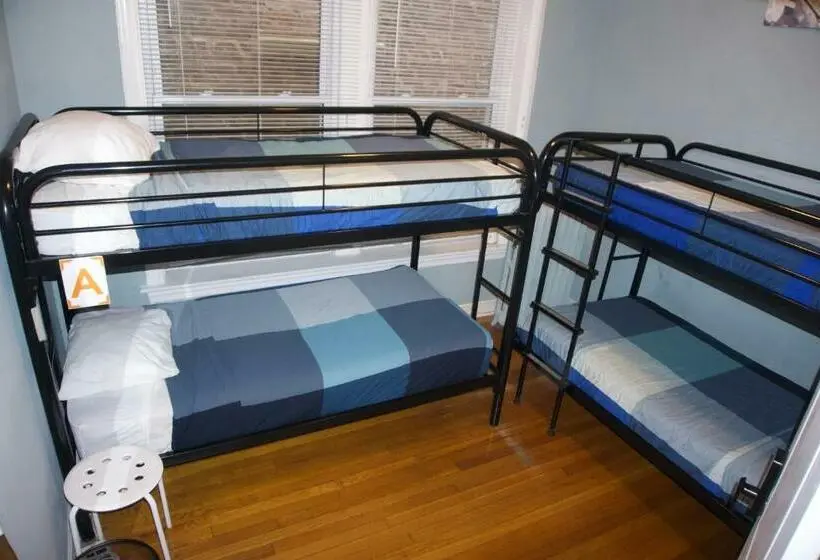 تختخواب در اتاق مشترک, Wrigley Hostel Chicago