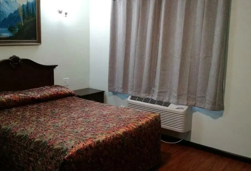 2ダブルベッドのスタンダードルーム, El Rancho Motel