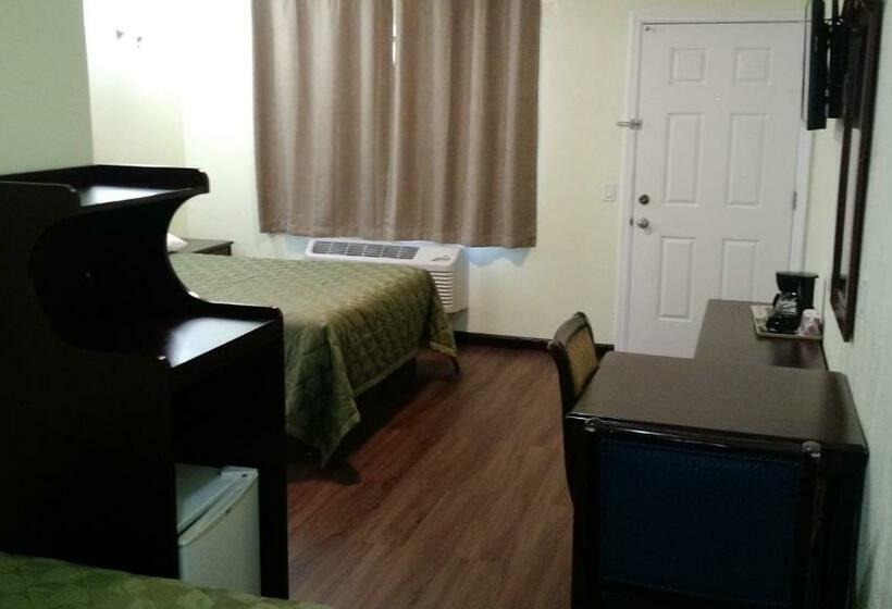 스탠다드 룸 더블 침대 2개, El Rancho Motel