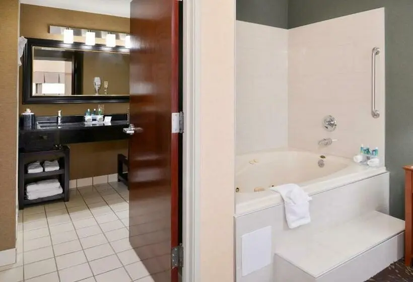 キングサイズベッドのスイートルーム, Holiday Inn Express Hotel & Suites West Chester, An Ihg