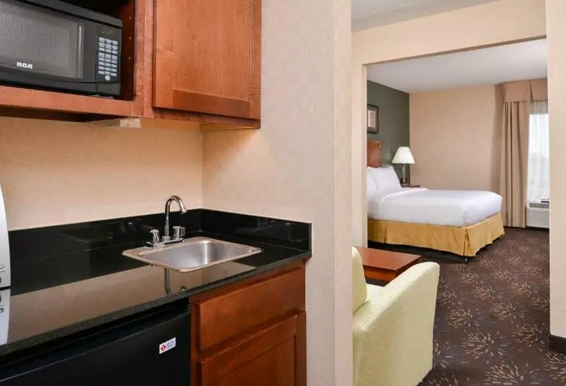キングサイズベッドのスイートルーム, Holiday Inn Express Hotel & Suites West Chester, An Ihg