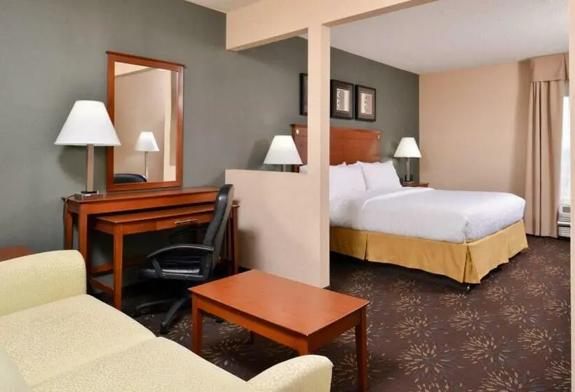 キングサイズベッドのスイートルーム, Holiday Inn Express Hotel & Suites West Chester, An Ihg
