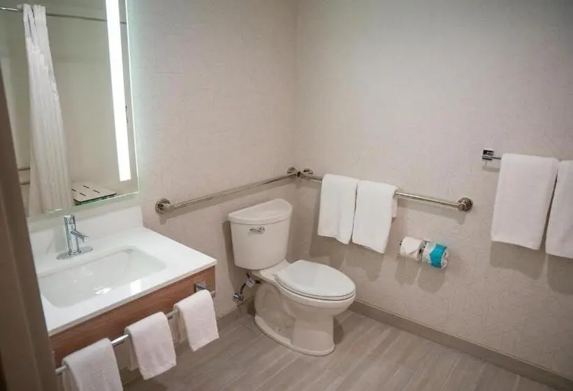 身障者適用キングサイズベッドルーム, Holiday Inn Express Hotel & Suites West Chester, An Ihg