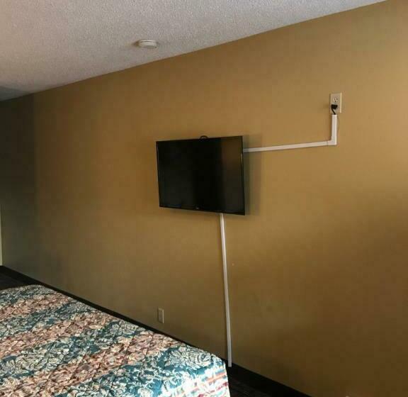 带大床的标准间, Red Carpet Inn Orchard Park