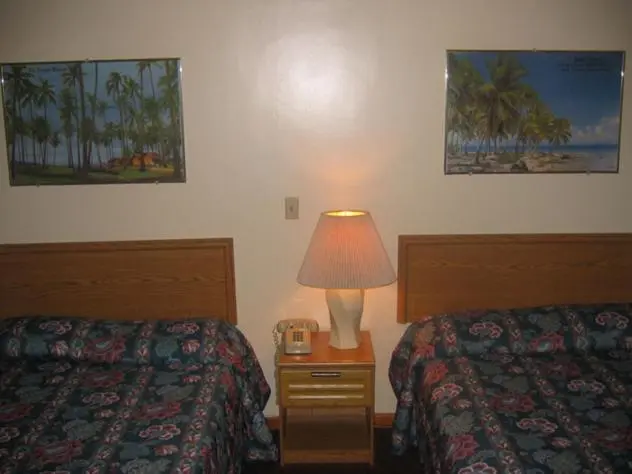 ２ダブルベッドのスタンダードルーム, Knotty Pine Motel