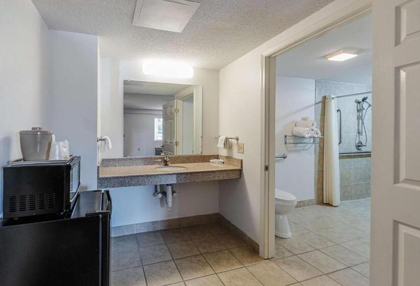 חדר סטנדרט מותאם לאדם עם מוגבלויות, Motel 6 Martinsburg, Wv