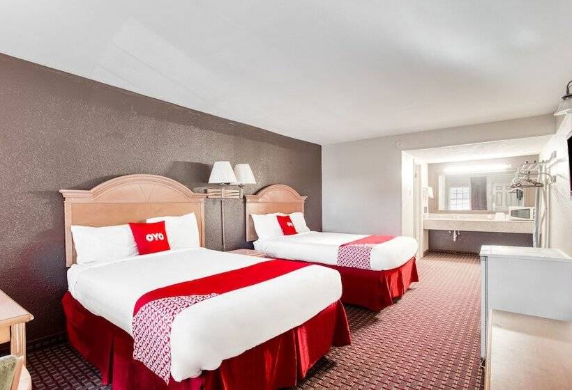 스탠다드 룸 더블 침대 2개, Oyo Hotel Bald Knob Near Searcy Ar