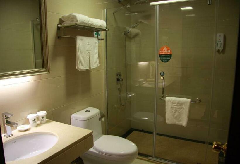 חדר דלוקס, Greentree Inn Shanghai Jiading Dazhong International Auto City Business
