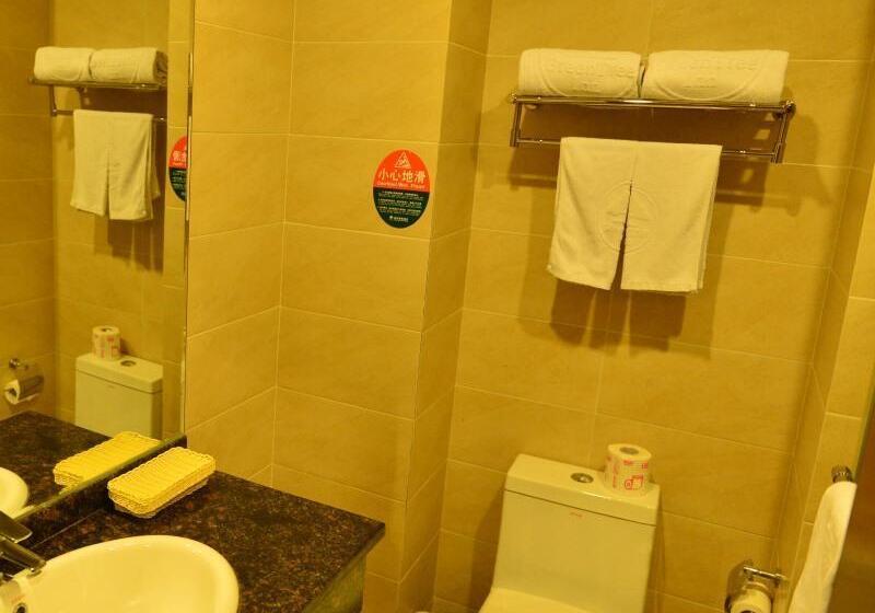 חדר משפחתי, Greentree Inn Shanghai Jiading Dazhong International Auto City Business