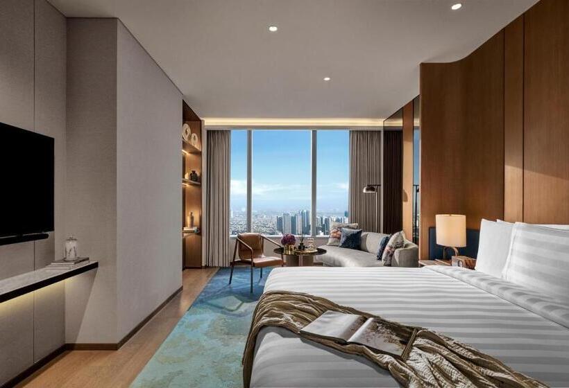 带大床的俱乐部房间, Pan Pacific Jakarta