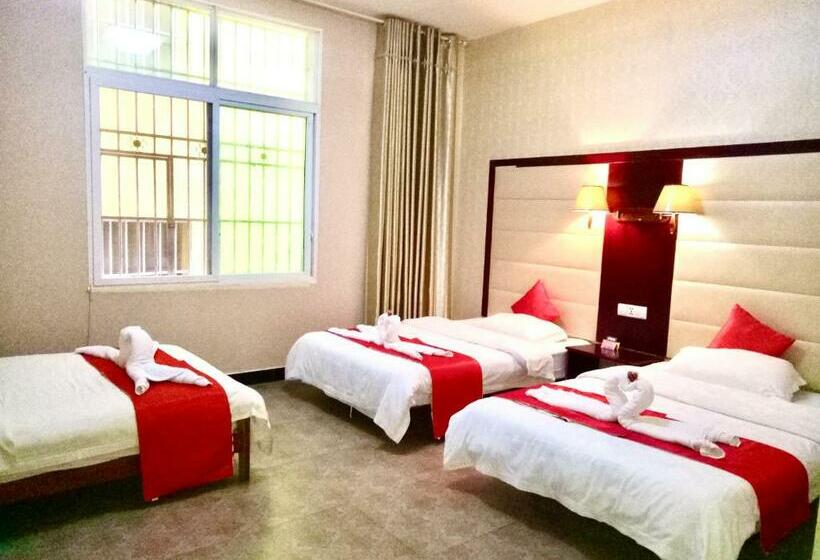 اتاق لوکس سه تخته, Xishuangbanna Aerial Garden Daijiangnan Mekong River South Business