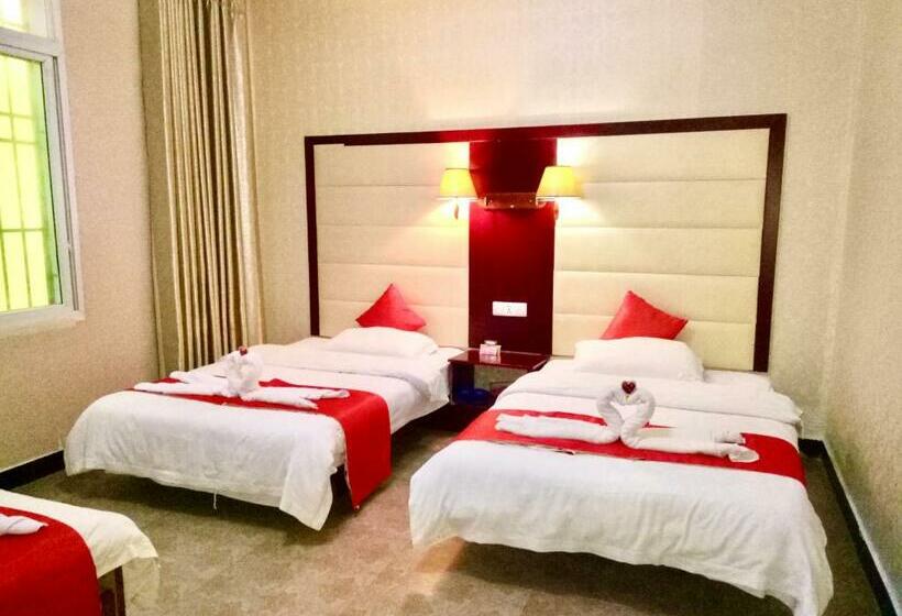 Трехместный Номер Deluxe, Xishuangbanna Aerial Garden Daijiangnan Mekong River South Business