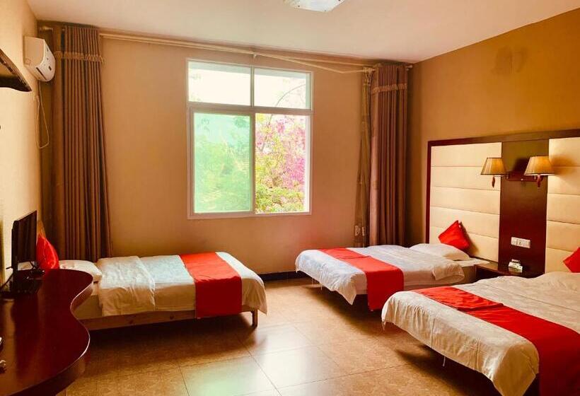 اتاق لوکس سه تخته, Xishuangbanna Aerial Garden Daijiangnan Mekong River South Business