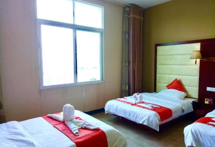 Трехместный Номер Deluxe, Xishuangbanna Aerial Garden Daijiangnan Mekong River South Business