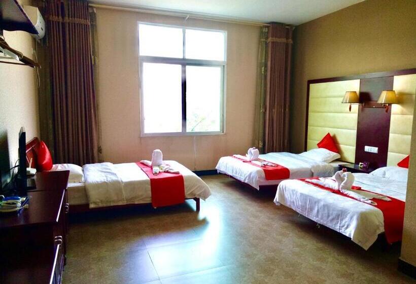 Трехместный Номер Deluxe, Xishuangbanna Aerial Garden Daijiangnan Mekong River South Business