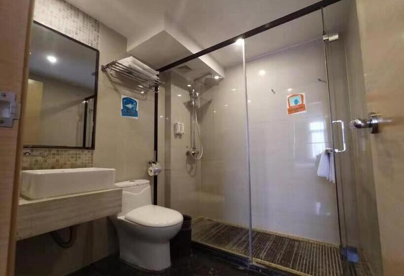 Deluxe Enkeltværelse, 7days Dongguan Tangxiayin Square Walmart