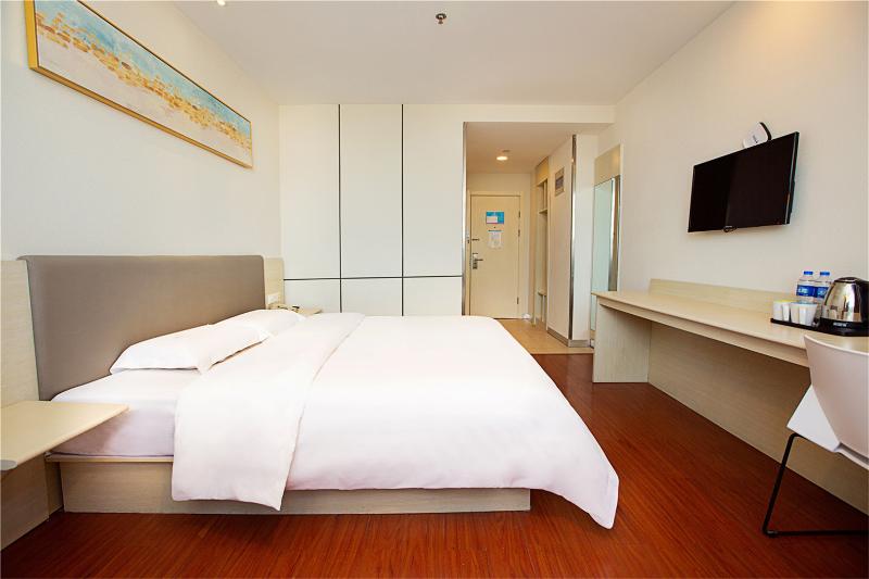 디럭스 룸 킹사이즈 침대, Hanting Zhengzhou Lvcheng Plaza