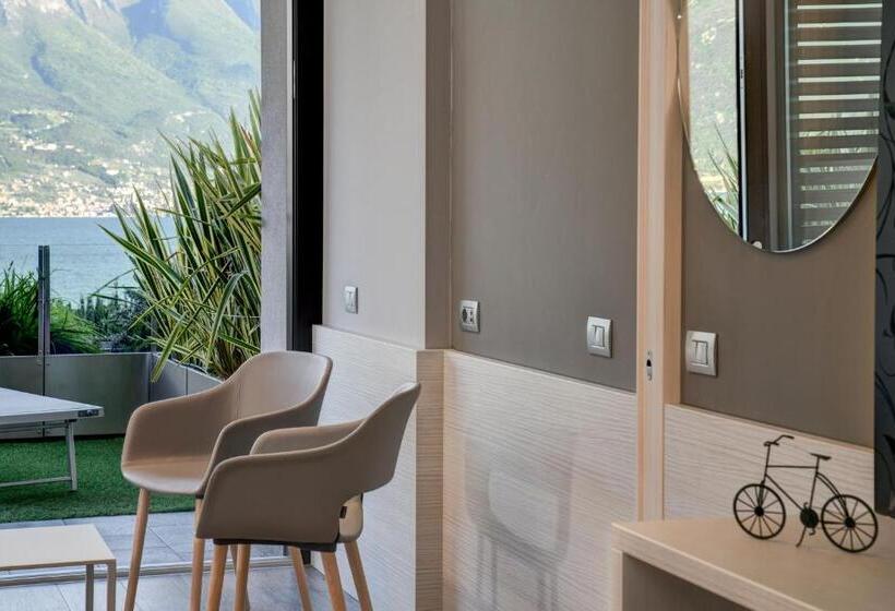 带河湖景观的轻年套房, La Fiorita