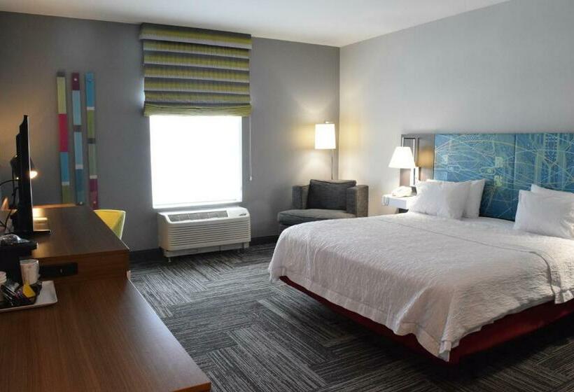 חדר סטנדרט עם מיטת קינג, Hampton Inn Buffalohamburg