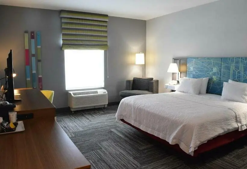 Standard-huone King-vuode, Hampton Inn Buffalohamburg