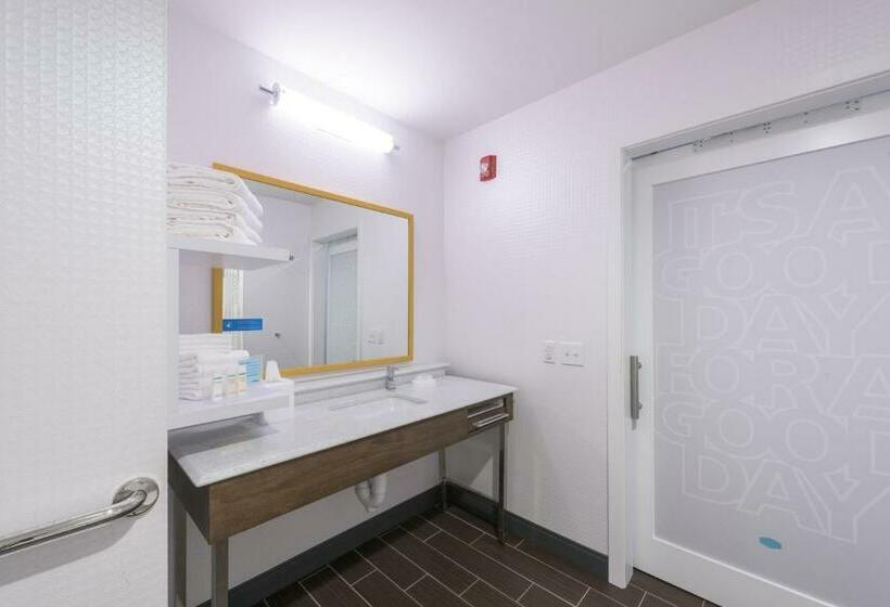 适合残疾人士使用的带超级大床的标准间, Hampton Inn Buffalohamburg