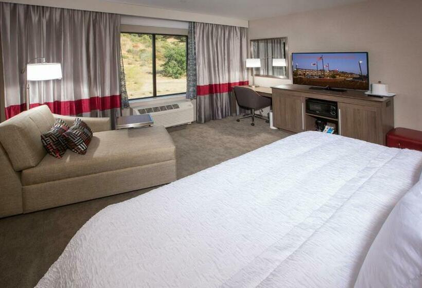 身障者適用キングサイズベッドルーム, Hampton Inn & Suites Buellton/santa Ynez Valley