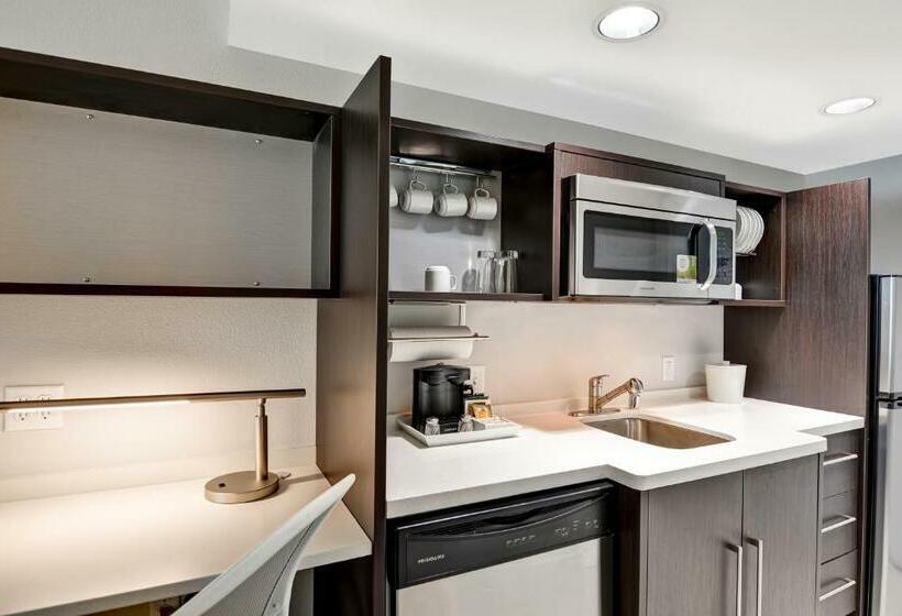 キングサイドベッドのスタンダードワンルーム, Home2 Suites By Hilton Azusa