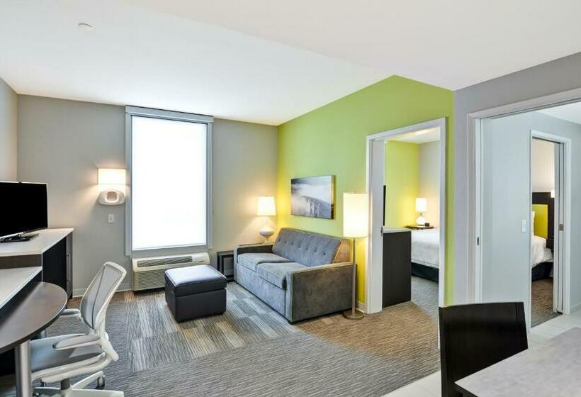 キングサイズベッドのスイートルーム, Home2 Suites By Hilton Azusa