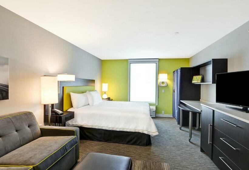 キングサイドベッドのスタンダードワンルーム, Home2 Suites By Hilton Azusa