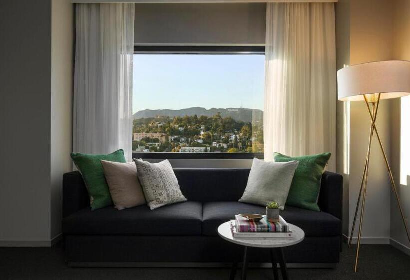 غرفة قياسية سرير كينج لذوى الإحتياجات الخاصة, Kimpton Everly Hotel Hollywood, An Ihg