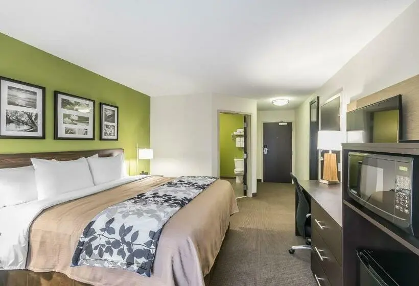キングサイズベッドのスタンダードルーム, Sleep Inn & Suites Columbia