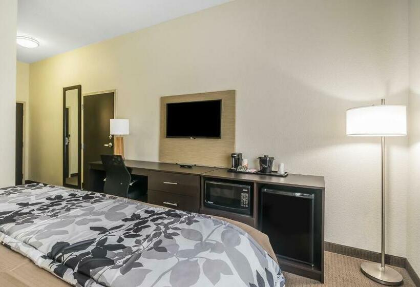 מיטת קינג בסוויטה, Sleep Inn & Suites Columbia