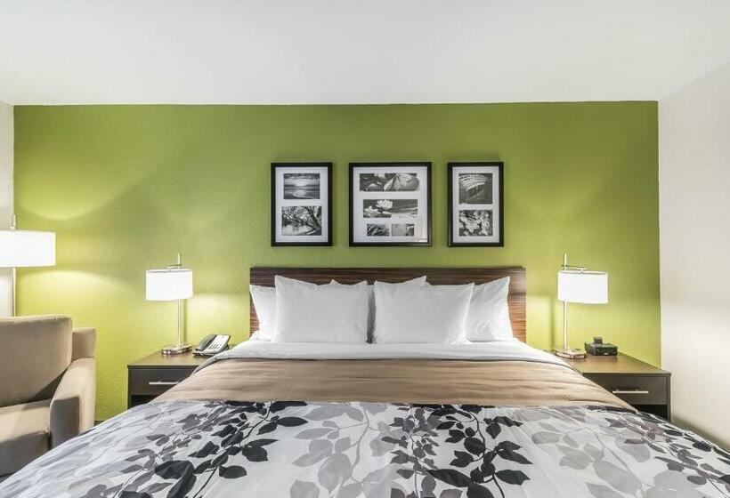 חדר סטנדרט עם מיטת קינג, Sleep Inn & Suites Columbia
