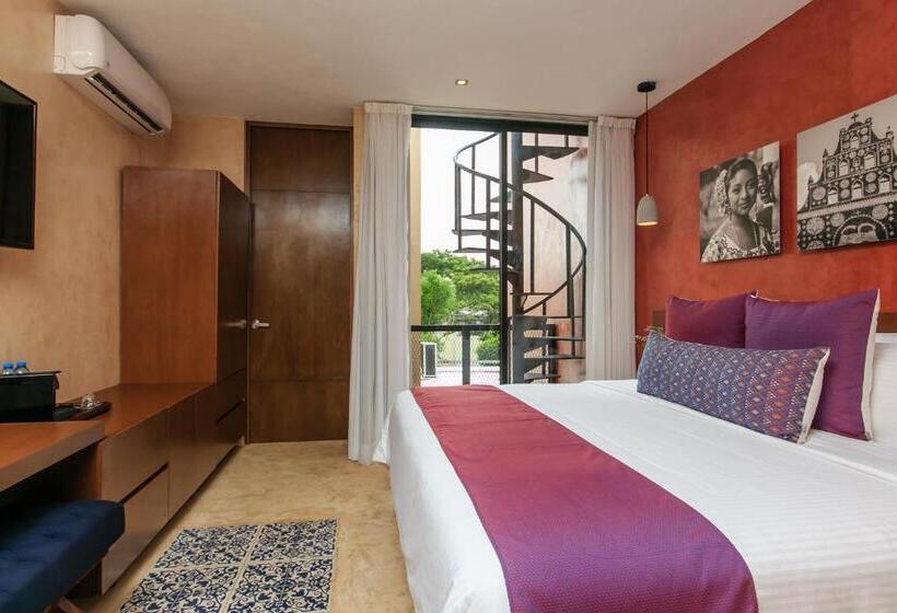 Premium room with terrace, Casona 61 By Guru